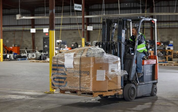 Forklift facility